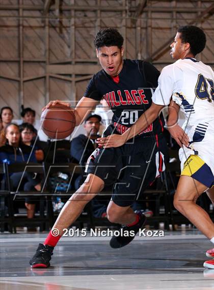 Thumbnail 3 in Santa Monica vs. Village Christian (Jordan Take Flight Challenge) photogallery.