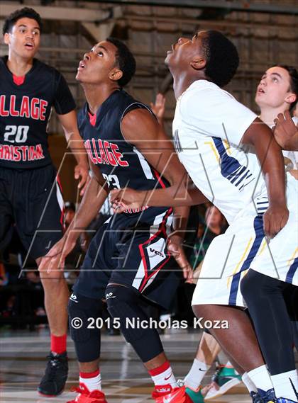 Thumbnail 3 in Santa Monica vs. Village Christian (Jordan Take Flight Challenge) photogallery.