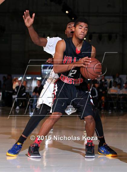 Thumbnail 2 in Santa Monica vs. Village Christian (Jordan Take Flight Challenge) photogallery.