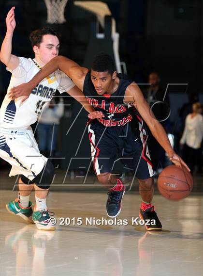 Thumbnail 2 in Santa Monica vs. Village Christian (Jordan Take Flight Challenge) photogallery.