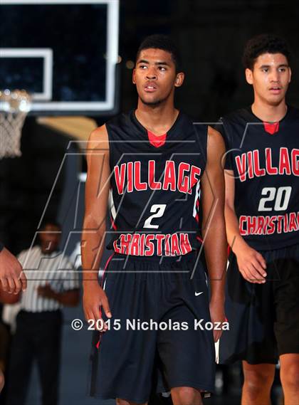 Thumbnail 2 in Santa Monica vs. Village Christian (Jordan Take Flight Challenge) photogallery.
