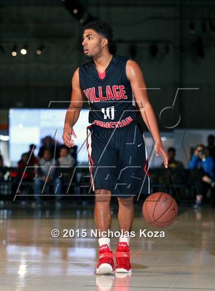 Thumbnail 2 in Santa Monica vs. Village Christian (Jordan Take Flight Challenge) photogallery.