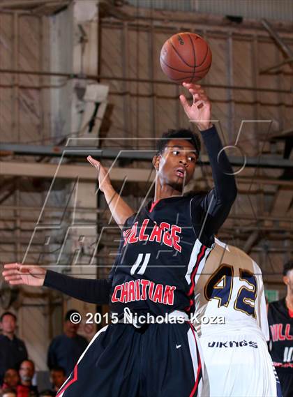 Thumbnail 1 in Santa Monica vs. Village Christian (Jordan Take Flight Challenge) photogallery.