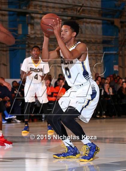 Thumbnail 1 in Santa Monica vs. Village Christian (Jordan Take Flight Challenge) photogallery.