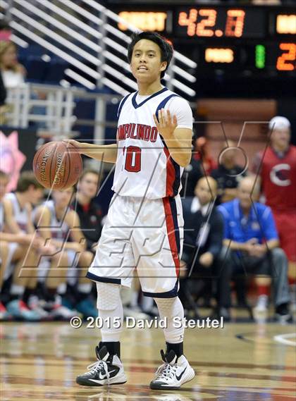 Thumbnail 1 in Damien vs. Campolindo (CIF State D3 Final) photogallery.