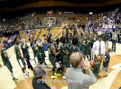 Thumbnail 3 in Damien vs. Campolindo (CIF State D3 Final) photogallery.