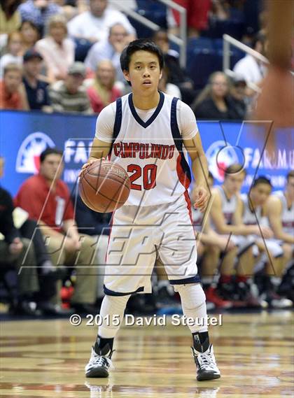 Thumbnail 2 in Damien vs. Campolindo (CIF State D3 Final) photogallery.