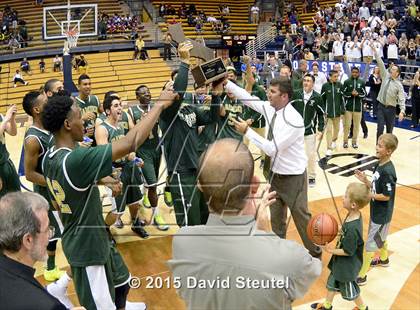 Thumbnail 2 in Damien vs. Campolindo (CIF State D3 Final) photogallery.
