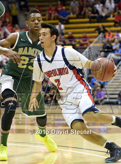 Thumbnail 3 in Damien vs. Campolindo (CIF State D3 Final) photogallery.