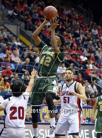 Thumbnail 3 in Damien vs. Campolindo (CIF State D3 Final) photogallery.