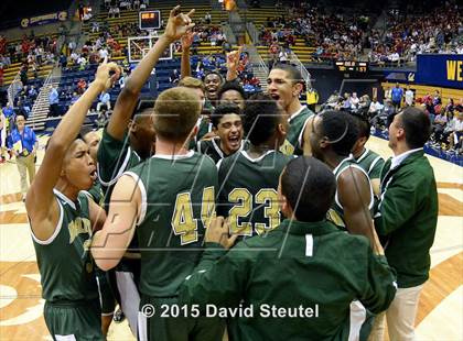 Thumbnail 2 in Damien vs. Campolindo (CIF State D3 Final) photogallery.