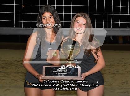 Thumbnail 3 in Estrella Foothills @ Salpointe Catholic (AIA DII Final - Awards) photogallery.