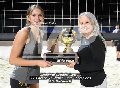 Thumbnail 3 in Estrella Foothills @ Salpointe Catholic (AIA DII Final - Awards) photogallery.