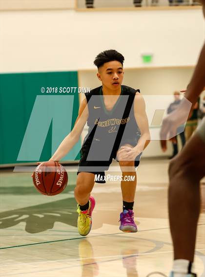 Thumbnail 3 in Pinewood vs Woodside Priory (CIF CCS D5 Finals) photogallery.