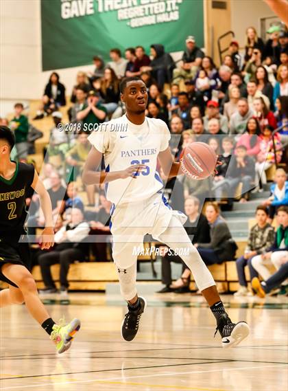 Thumbnail 3 in Pinewood vs Woodside Priory (CIF CCS D5 Finals) photogallery.