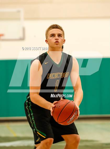 Thumbnail 3 in Pinewood vs Woodside Priory (CIF CCS D5 Finals) photogallery.