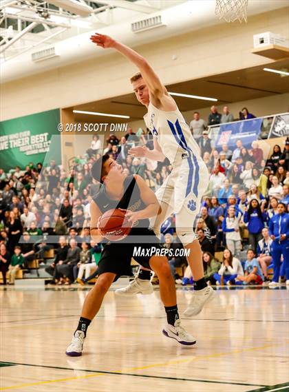 Thumbnail 2 in Pinewood vs Woodside Priory (CIF CCS D5 Finals) photogallery.