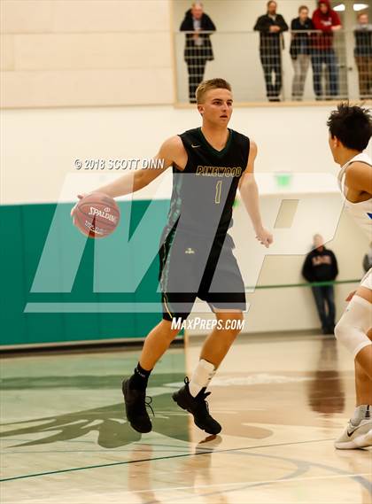 Thumbnail 3 in Pinewood vs Woodside Priory (CIF CCS D5 Finals) photogallery.
