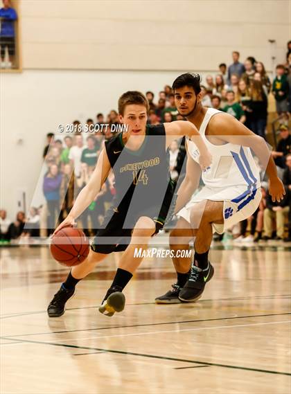 Thumbnail 3 in Pinewood vs Woodside Priory (CIF CCS D5 Finals) photogallery.