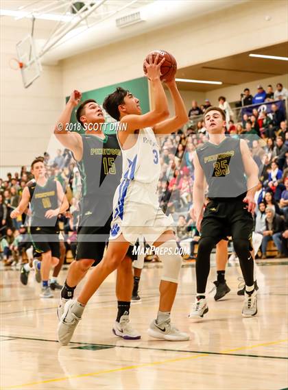 Thumbnail 2 in Pinewood vs Woodside Priory (CIF CCS D5 Finals) photogallery.