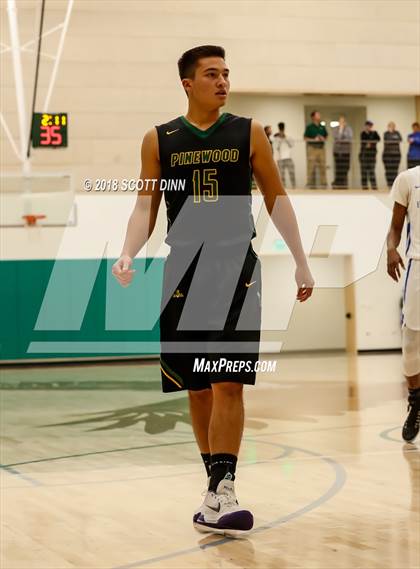 Thumbnail 2 in Pinewood vs Woodside Priory (CIF CCS D5 Finals) photogallery.