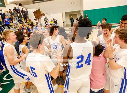Thumbnail 1 in Pinewood vs Woodside Priory (CIF CCS D5 Finals) photogallery.