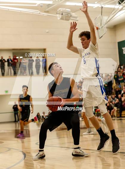 Thumbnail 2 in Pinewood vs Woodside Priory (CIF CCS D5 Finals) photogallery.