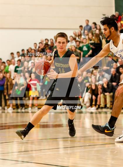 Thumbnail 1 in Pinewood vs Woodside Priory (CIF CCS D5 Finals) photogallery.