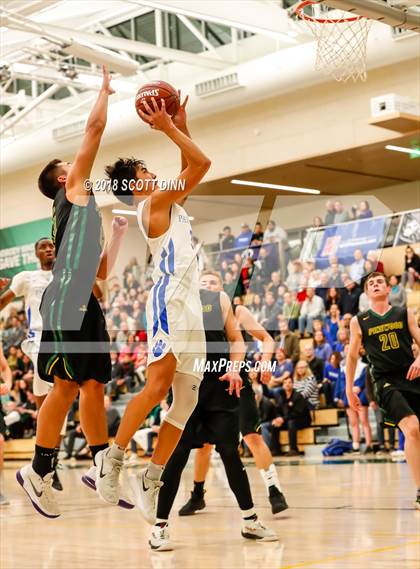 Thumbnail 3 in Pinewood vs Woodside Priory (CIF CCS D5 Finals) photogallery.