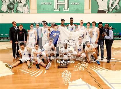 Thumbnail 1 in Pinewood vs Woodside Priory (CIF CCS D5 Finals) photogallery.