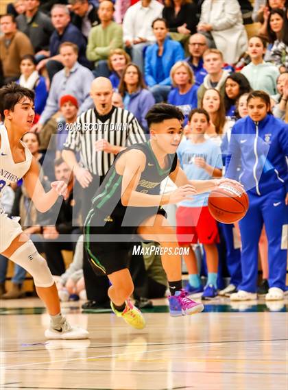 Thumbnail 1 in Pinewood vs Woodside Priory (CIF CCS D5 Finals) photogallery.