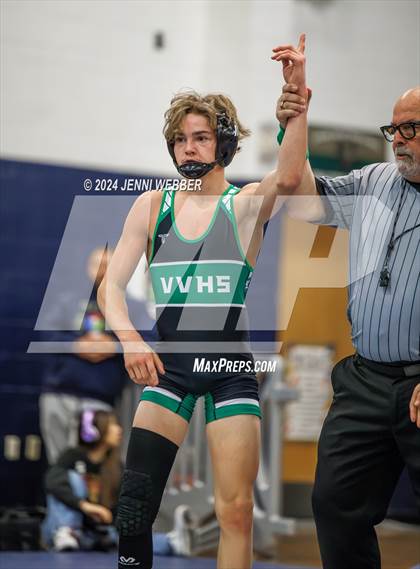 Thumbnail 1 in Spring Valley vs. Virgin Valley (Spring Valley Duals Final Round 1) photogallery.