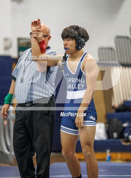 Thumbnail 3 in Spring Valley vs. Virgin Valley (Spring Valley Duals Final Round 1) photogallery.