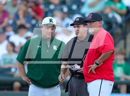 Thumbnail 1 in Reagan @ Rockwall-Heath (UIL 6A Baseball Semifinal) photogallery.