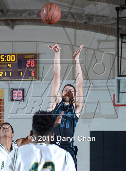 Thumbnail 2 in Damien vs. Renaissance Academy (La Canada Holiday Tournament) photogallery.