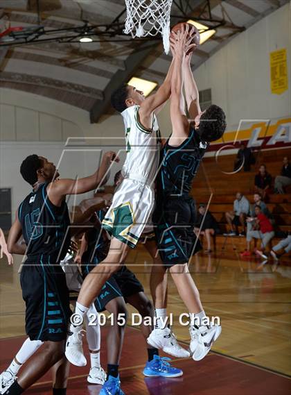 Thumbnail 1 in Damien vs. Renaissance Academy (La Canada Holiday Tournament) photogallery.