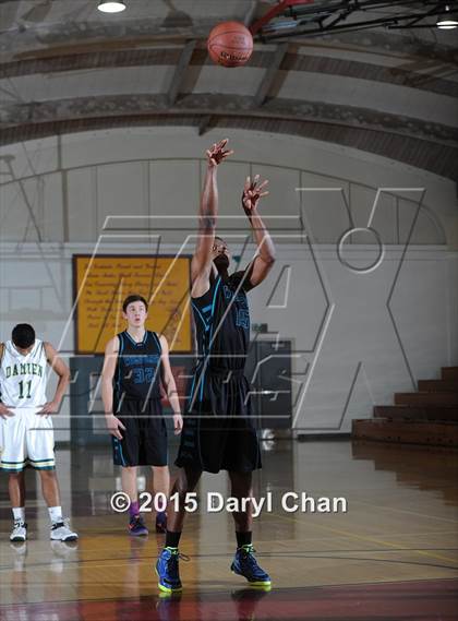 Thumbnail 1 in Damien vs. Renaissance Academy (La Canada Holiday Tournament) photogallery.