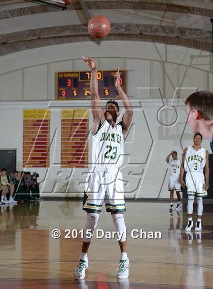 Thumbnail 2 in Damien vs. Renaissance Academy (La Canada Holiday Tournament) photogallery.