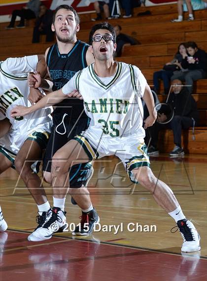 Thumbnail 3 in Damien vs. Renaissance Academy (La Canada Holiday Tournament) photogallery.