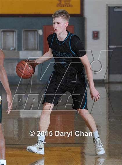 Thumbnail 3 in Damien vs. Renaissance Academy (La Canada Holiday Tournament) photogallery.