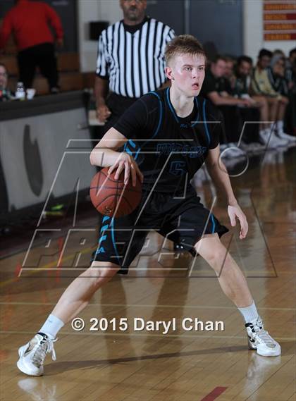 Thumbnail 2 in Damien vs. Renaissance Academy (La Canada Holiday Tournament) photogallery.