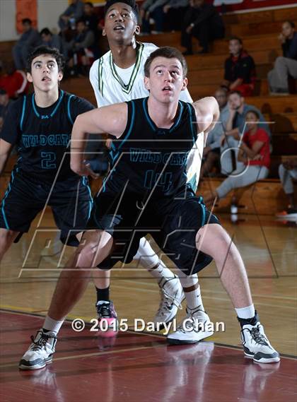 Thumbnail 1 in Damien vs. Renaissance Academy (La Canada Holiday Tournament) photogallery.