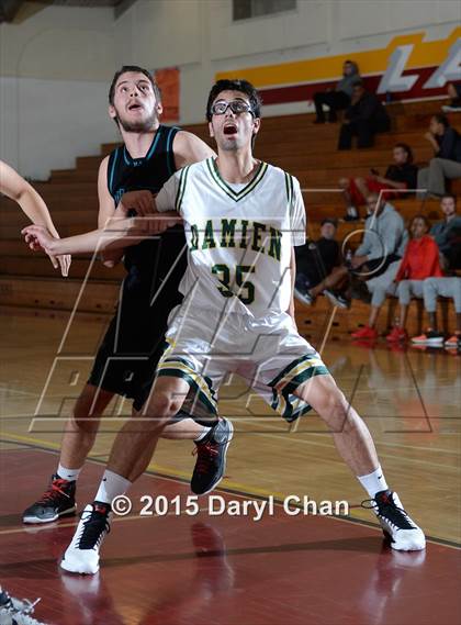 Thumbnail 2 in Damien vs. Renaissance Academy (La Canada Holiday Tournament) photogallery.