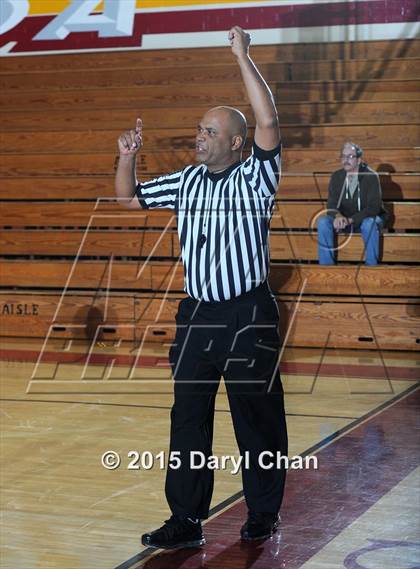Thumbnail 1 in Damien vs. Renaissance Academy (La Canada Holiday Tournament) photogallery.