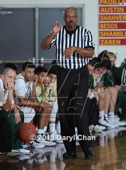 Thumbnail 1 in Damien vs. Renaissance Academy (La Canada Holiday Tournament) photogallery.