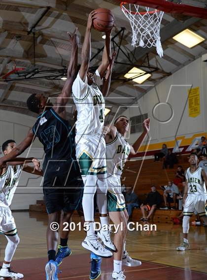 Thumbnail 1 in Damien vs. Renaissance Academy (La Canada Holiday Tournament) photogallery.