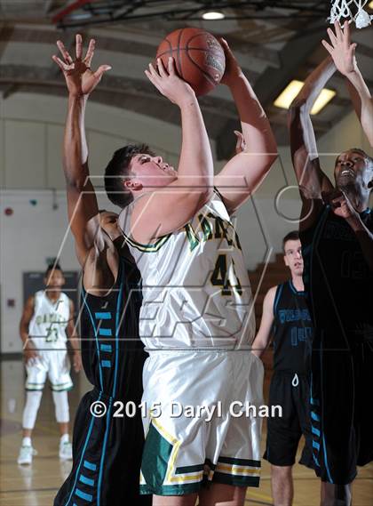 Thumbnail 2 in Damien vs. Renaissance Academy (La Canada Holiday Tournament) photogallery.