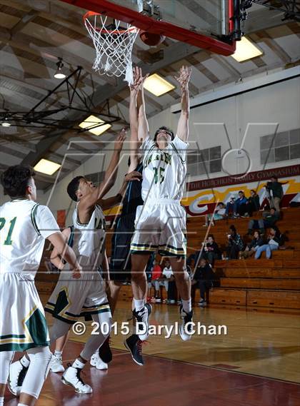 Thumbnail 2 in Damien vs. Renaissance Academy (La Canada Holiday Tournament) photogallery.
