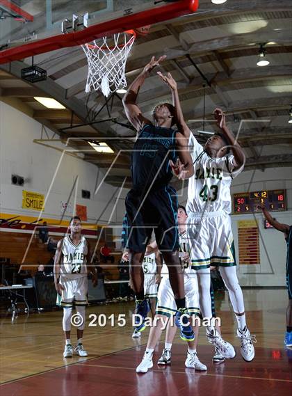 Thumbnail 1 in Damien vs. Renaissance Academy (La Canada Holiday Tournament) photogallery.