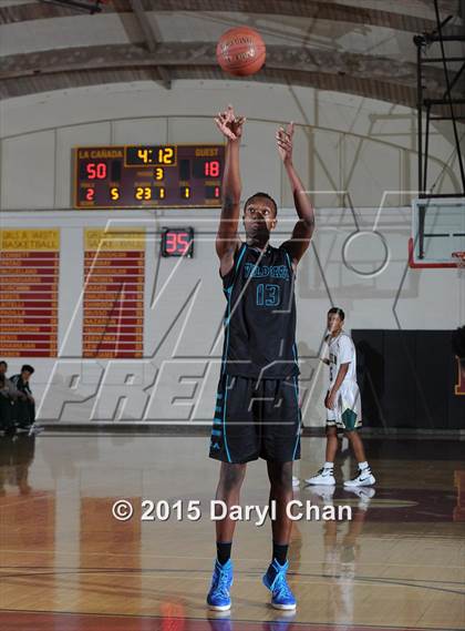 Thumbnail 2 in Damien vs. Renaissance Academy (La Canada Holiday Tournament) photogallery.